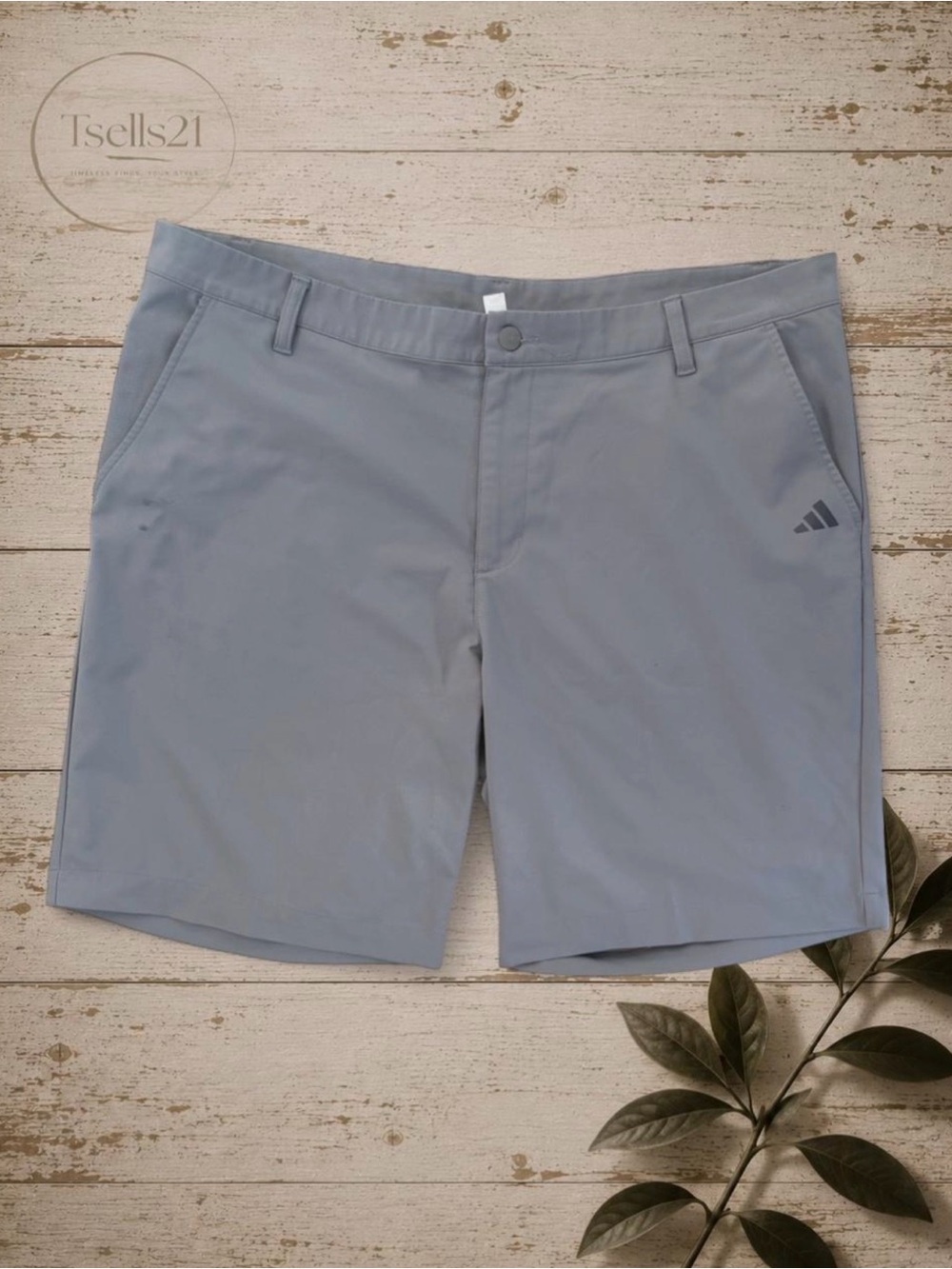 Adidas Men’s Grey Ultimate365 Golf Shorts - Size 38